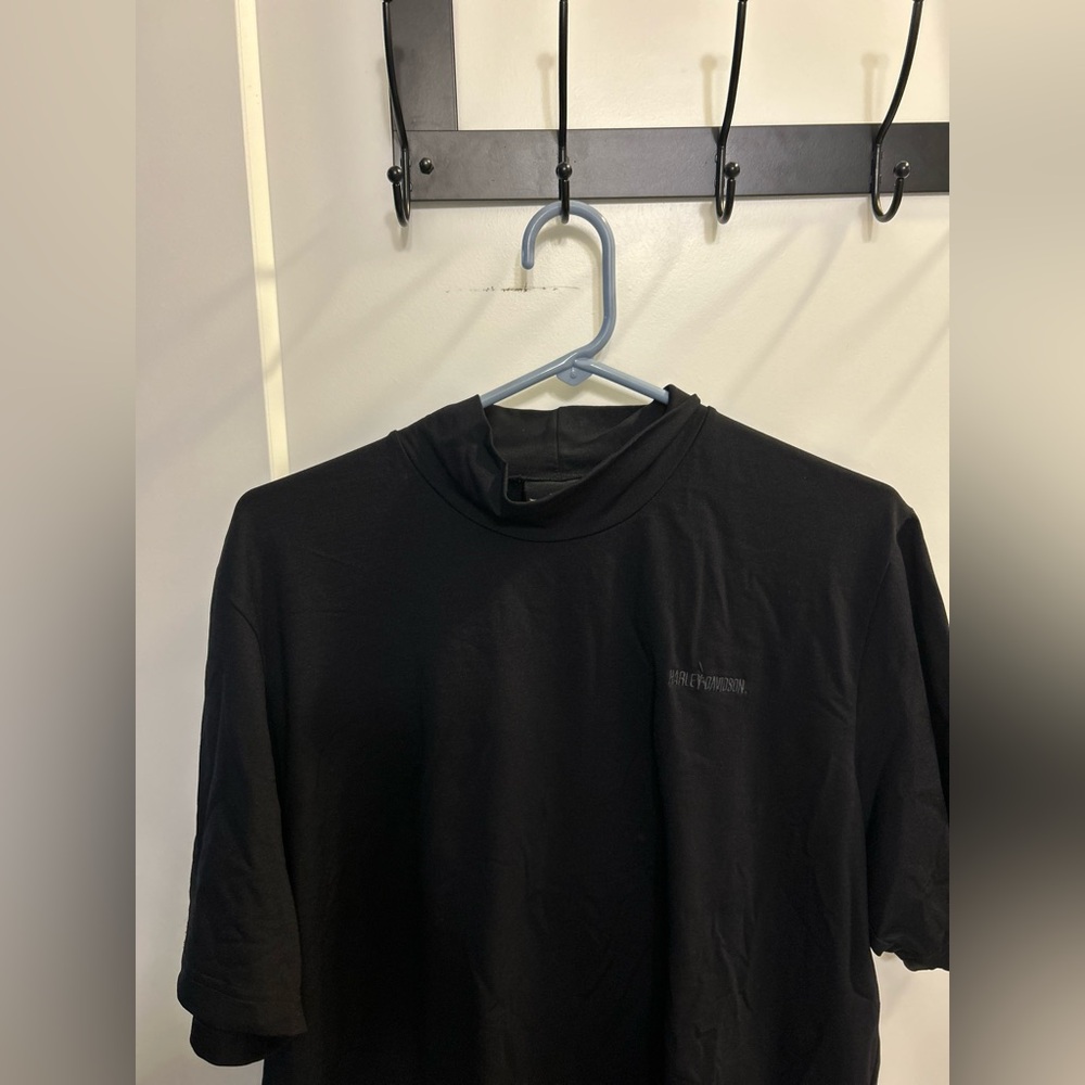Harley Davidson High Neck T-Shirt - Picture 2 of 12
